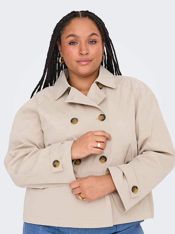 CARAPRIL - Plus Size Jacket fra Only Carmakoma