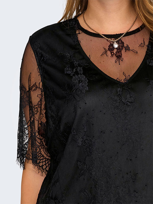 CAREVERLYN - Plus Size Blouse fra Only Carmakoma