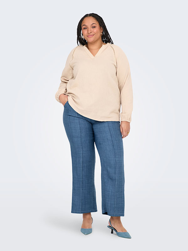 CARKATIE - Plus Size Pants fra Only Carmakoma