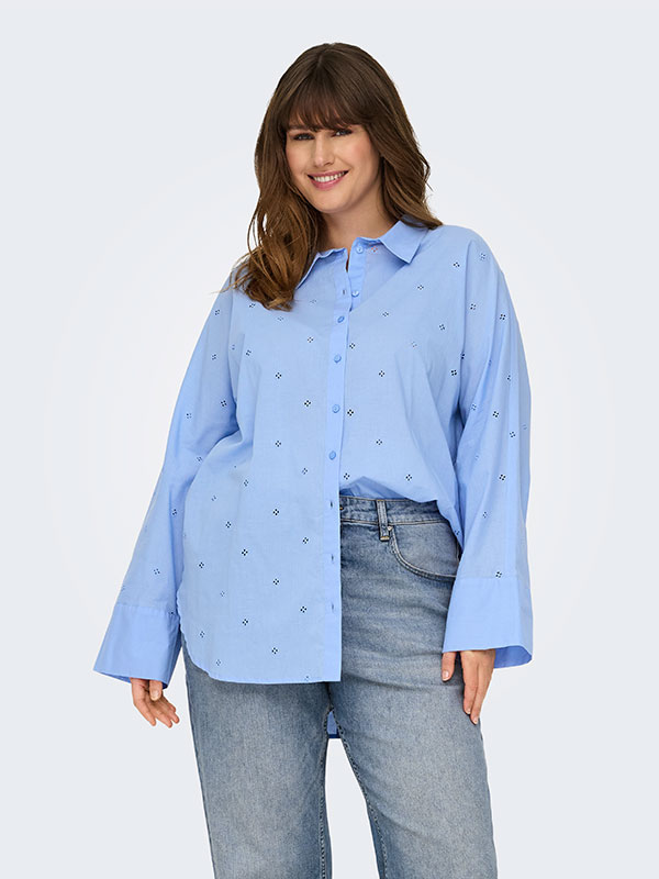 CARNEW - Plus Size Shirt fra Only Carmakoma