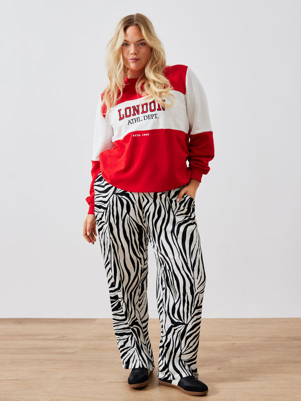 CARYAVA - Plus Size Pants fra Only Carmakoma