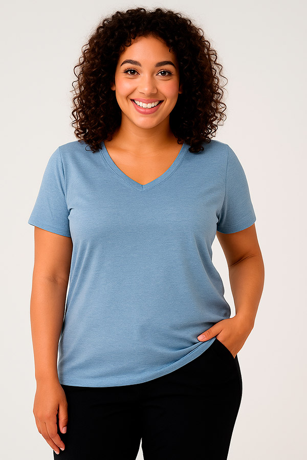 CARMELODI - Plus Size T-shirt fra Only Carmakoma