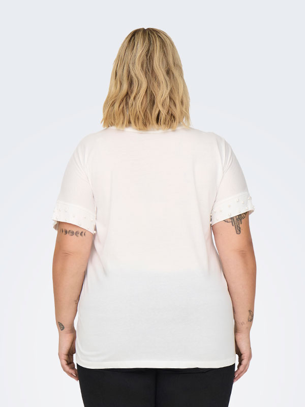 CAROLIVIA - Plus Size T-shirt fra Only Carmakoma