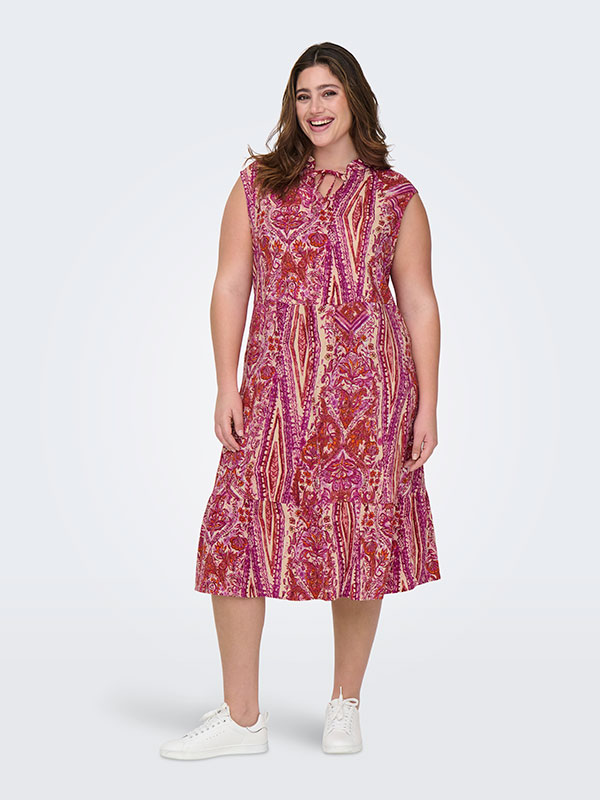 CARNOVA - Plus Size Dress fra Only Carmakoma
