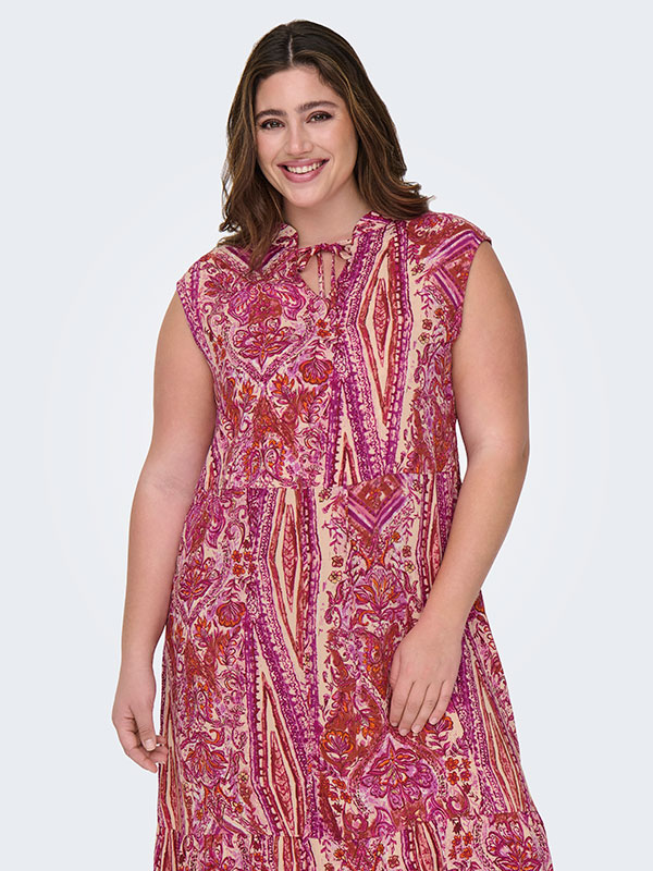 CARNOVA - Plus Size Dress fra Only Carmakoma