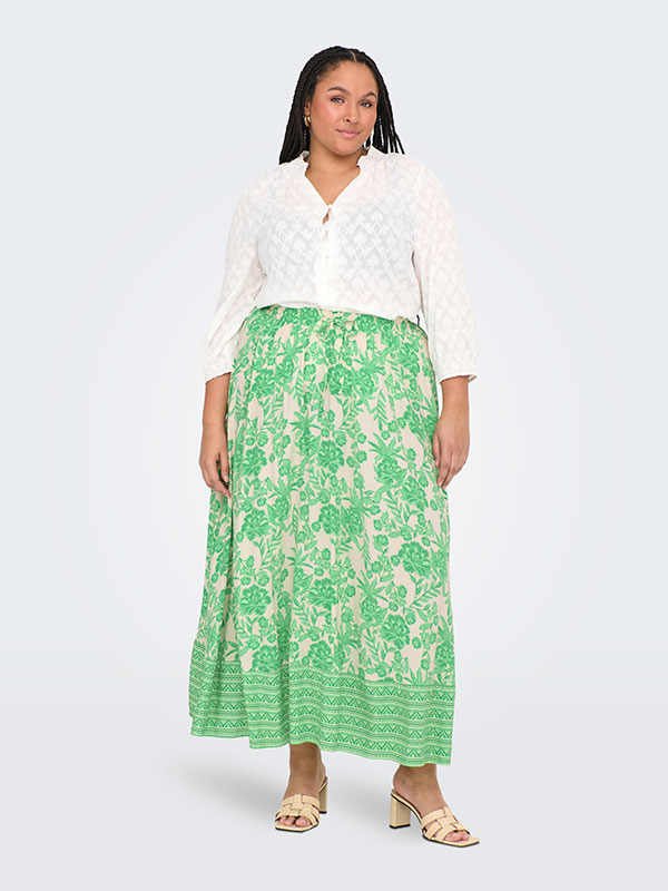 CARMARRAKESH - Plus Size Skirt fra Only Carmakoma