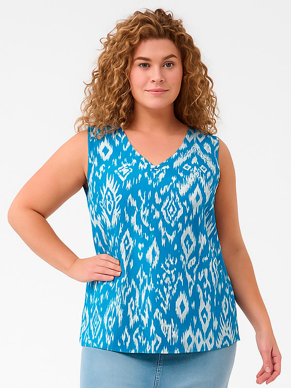 CARMARRAKESH - Plus Size Top fra Only Carmakoma