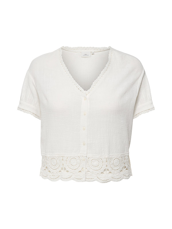 CARNADIA - Plus Size Blouse fra Only Carmakoma