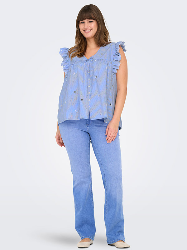 CARTESSA - Plus Size Blouse fra Only Carmakoma