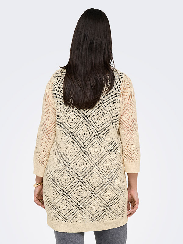 CARWISTY - Plus Size Cardigan fra Only Carmakoma