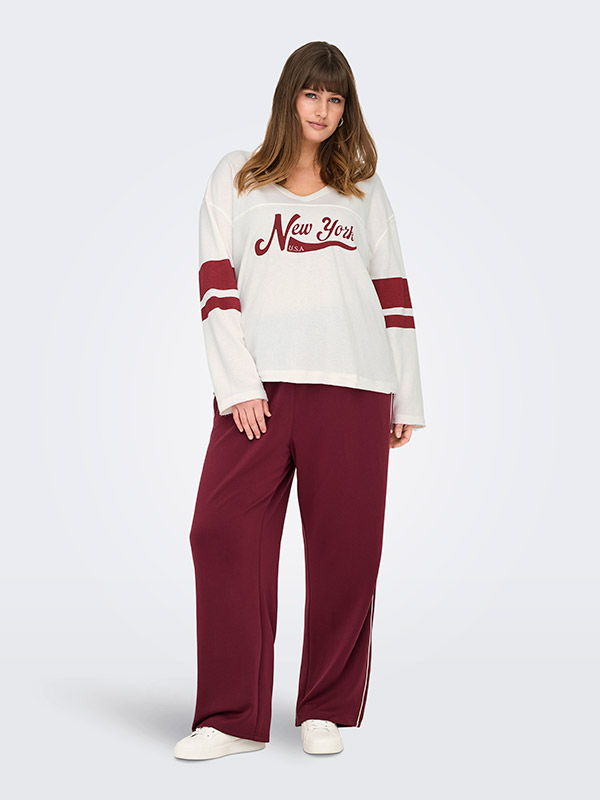 CARLETT - Plus Size Pants fra Only Carmakoma