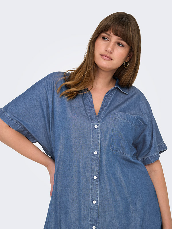CARPENNA - Plus Size Shirt fra Only Carmakoma
