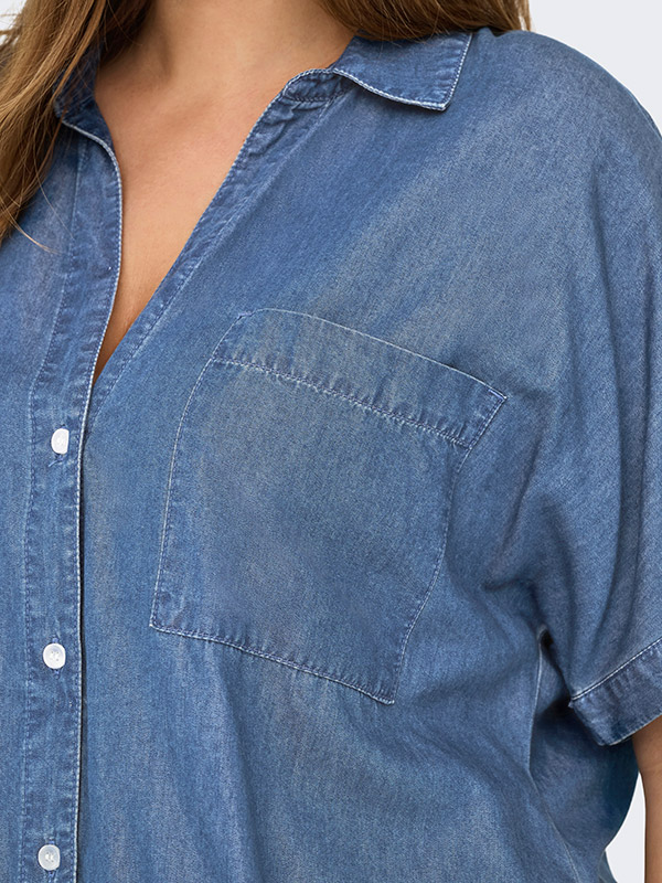 CARPENNA - Plus Size Shirt fra Only Carmakoma