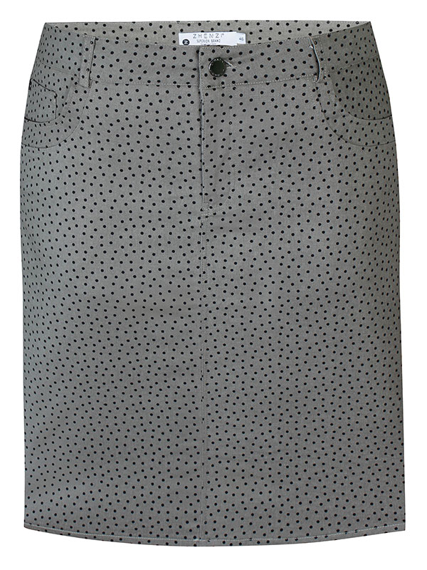 BOYER - Plus Size Skirt fra Zhenzi