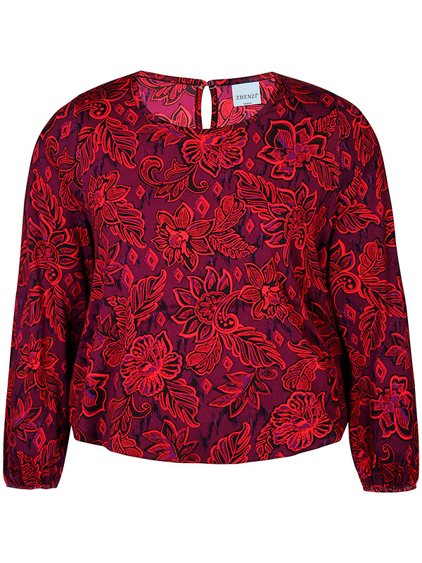 DELL - Plus Size Blouse fra Zhenzi