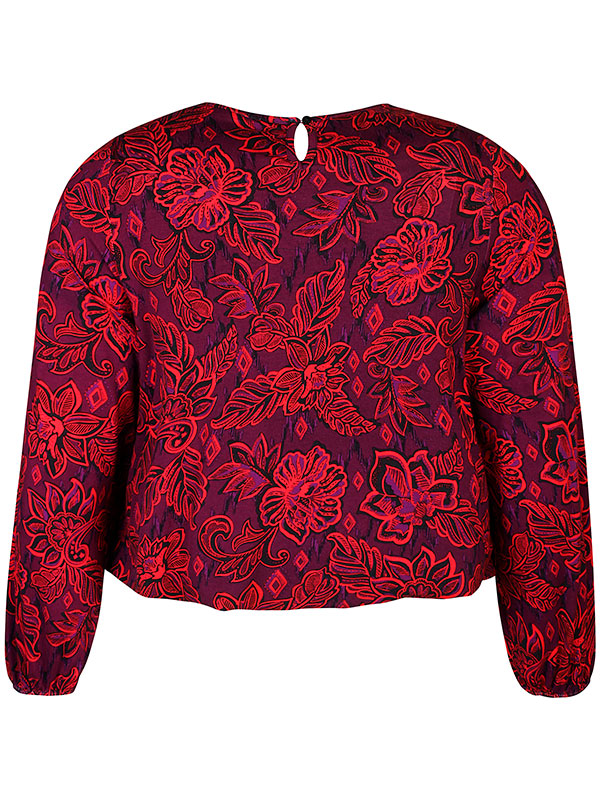 DELL - Plus Size Blouse fra Zhenzi