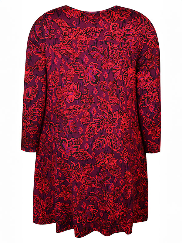 DELL - Plus Size Dress fra Zhenzi