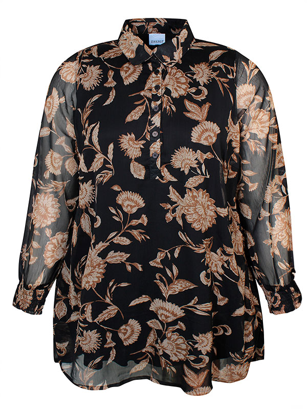 DEWI - Plus Size Tunic fra Zhenzi