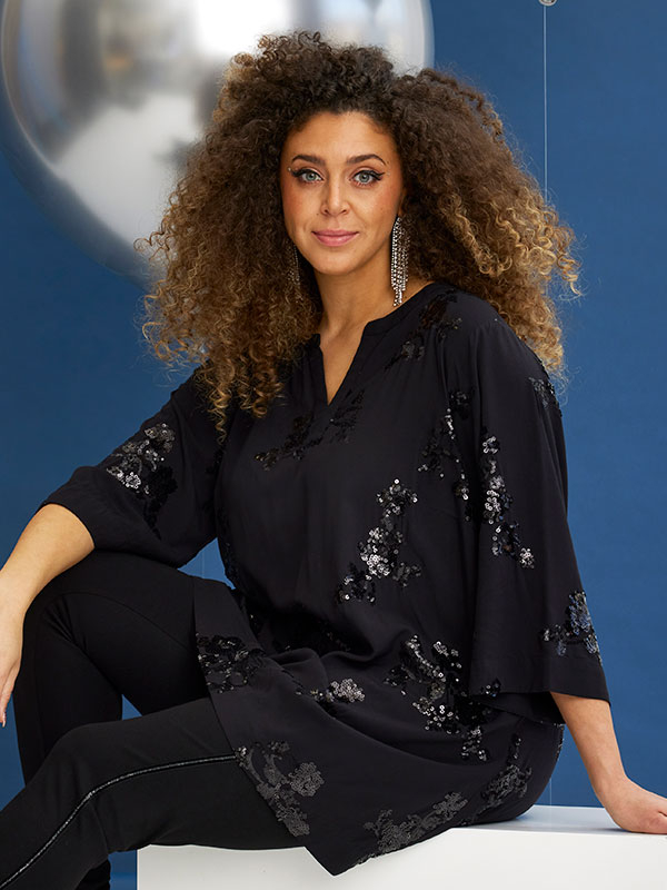 DUSA - Plus Size Tunic fra Zhenzi