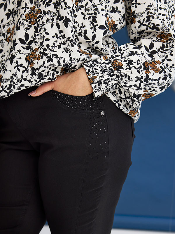 EDEA - Plus Size Blouse fra Zhenzi
