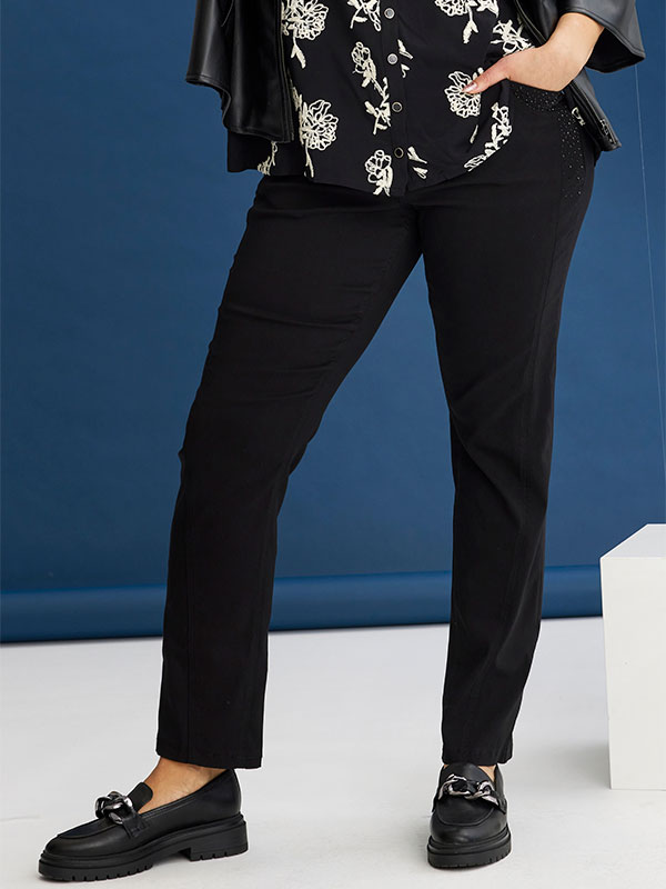 SALSA - Plus Size Pants fra Zhenzi