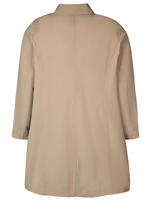 EILA - Plus Size Coat fra Zhenzi