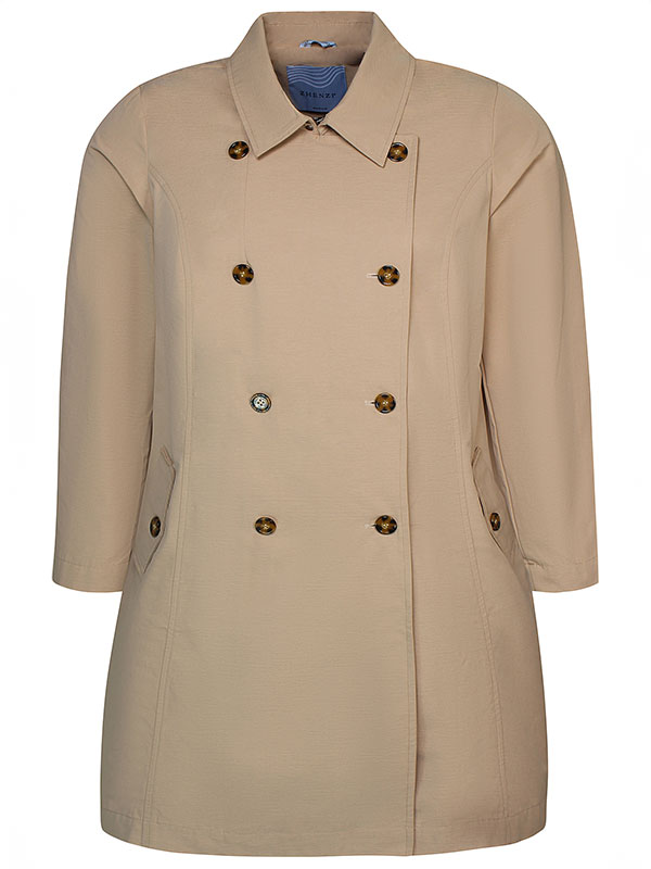 EILA - Plus Size Coat fra Zhenzi