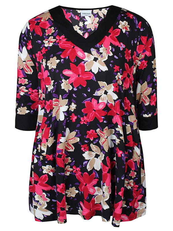 ESLY - Plus Size Tunic fra Zhenzi