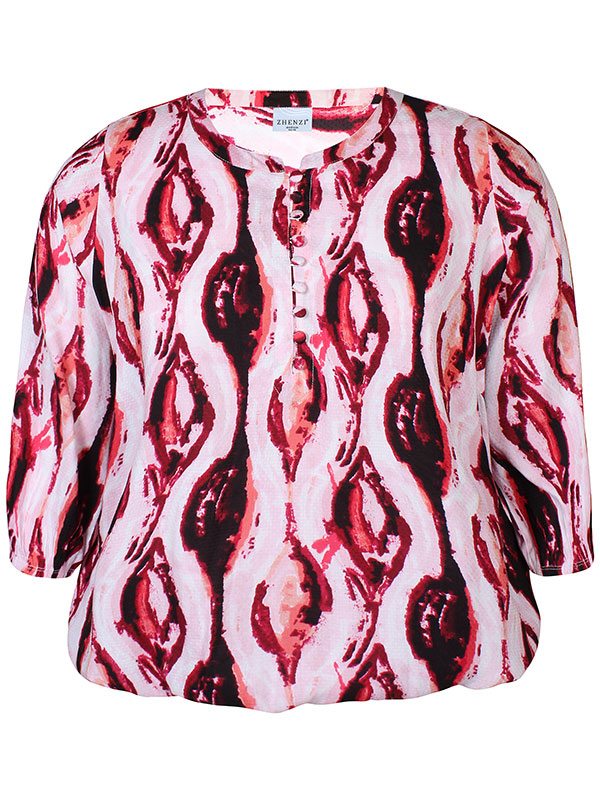 ENZI - Plus Size Blouse fra Zhenzi