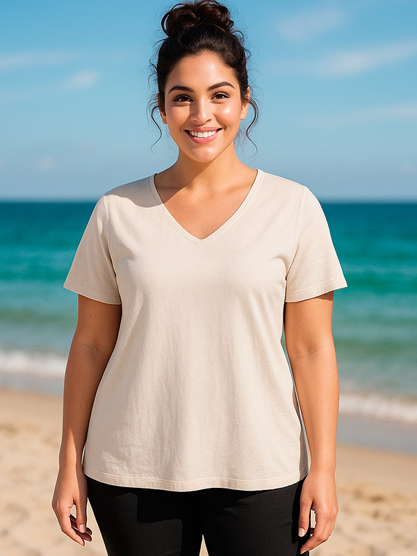 AMIN - Plus Size T-shirt fra Zhenzi