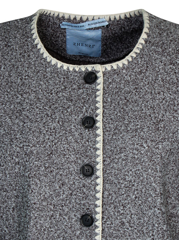 GAIA - Plus Size Jacket fra Zhenzi