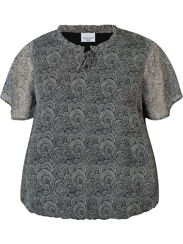 GABI - Plus Size Blouse fra Zhenzi