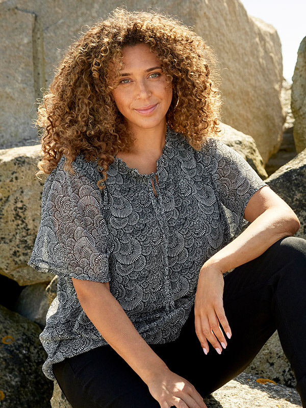 GABI - Plus Size Blouse fra Zhenzi