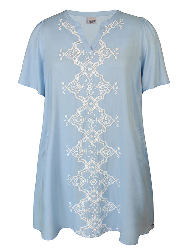 GARA - Plus Size Tunic fra Zhenzi