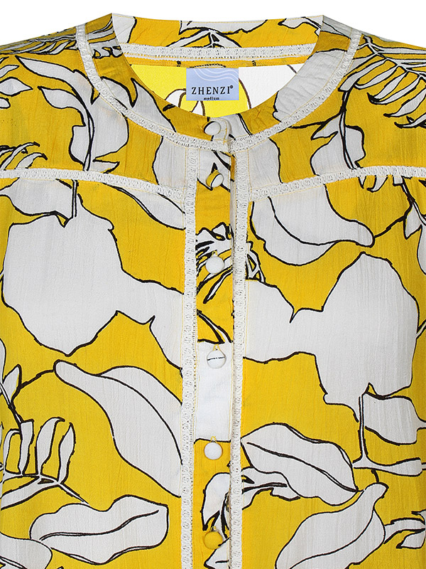 GWEN - Plus Size Blouse fra Zhenzi
