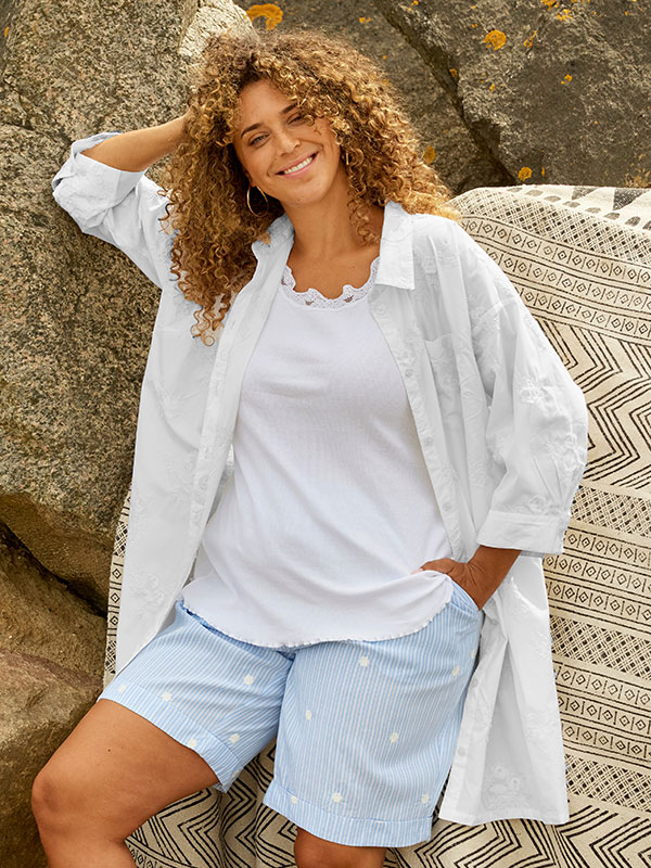 HALI - Plus Size Shirt fra Zhenzi