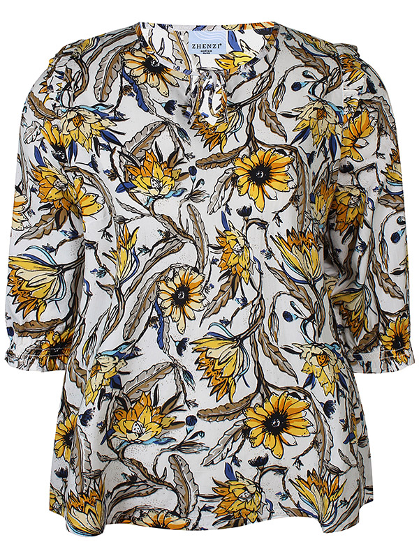 HAYU - Plus Size Blouse fra Zhenzi