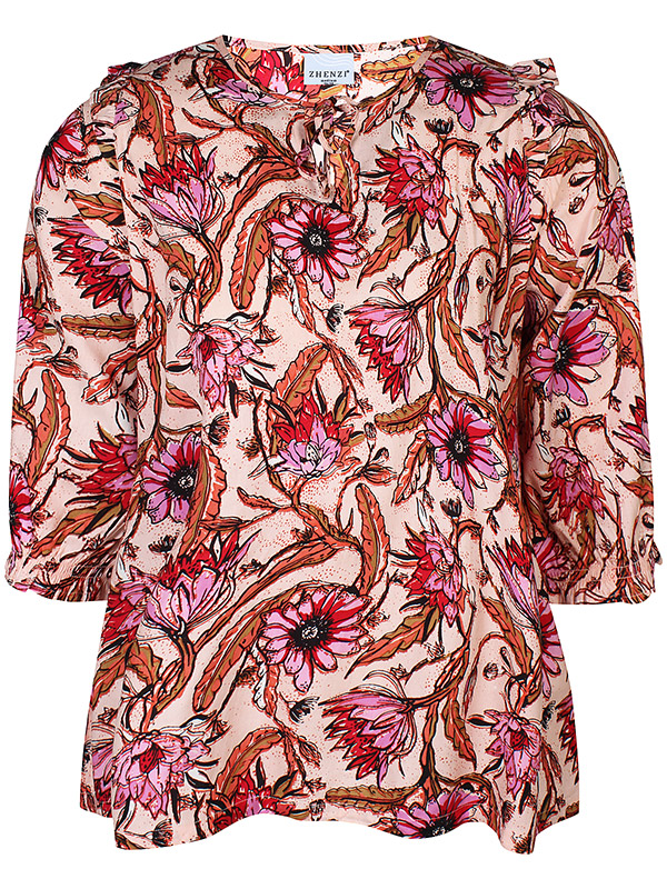 HAYU - Plus Size Blouse fra Zhenzi