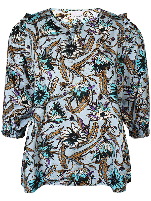 HAYU - Plus Size Blouse fra Zhenzi