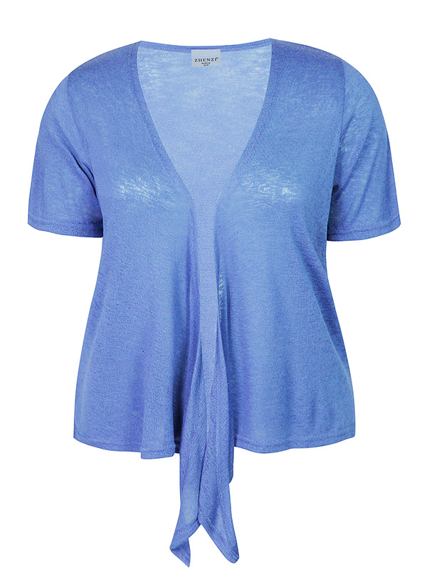 ZH-AGAR - Plus Size Cardigan fra Zhenzi