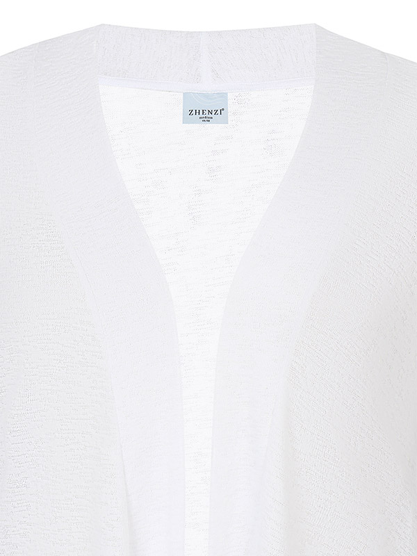 ZH-AGAR - Plus Size Cardigan fra Zhenzi