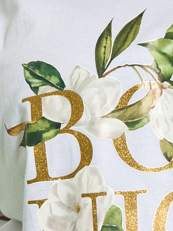 ZH-LEIA - Plus Size T-shirt fra Zhenzi