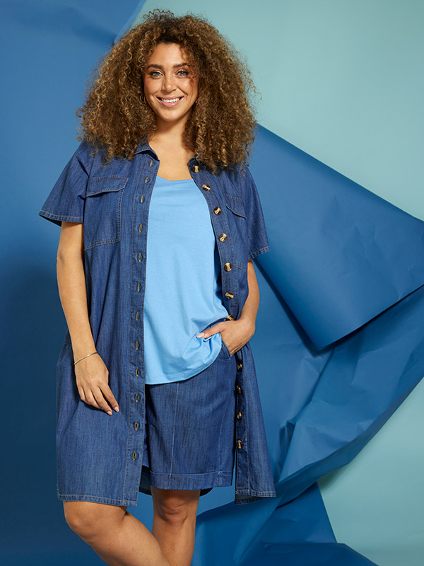 ZH-ALBERTA - Plus Size Top fra Zhenzi
