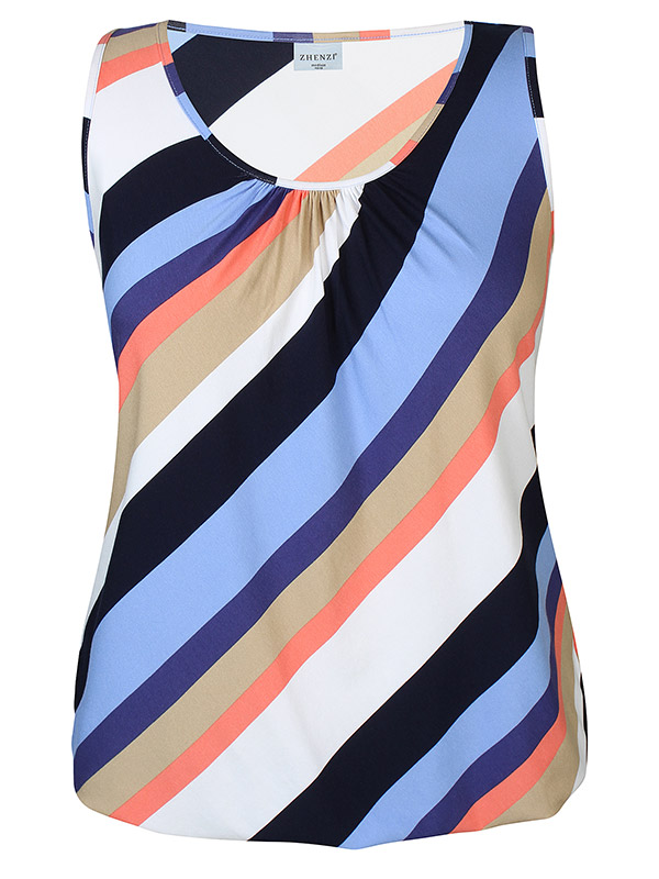 ZH-LILO - Plus Size Top fra Zhenzi