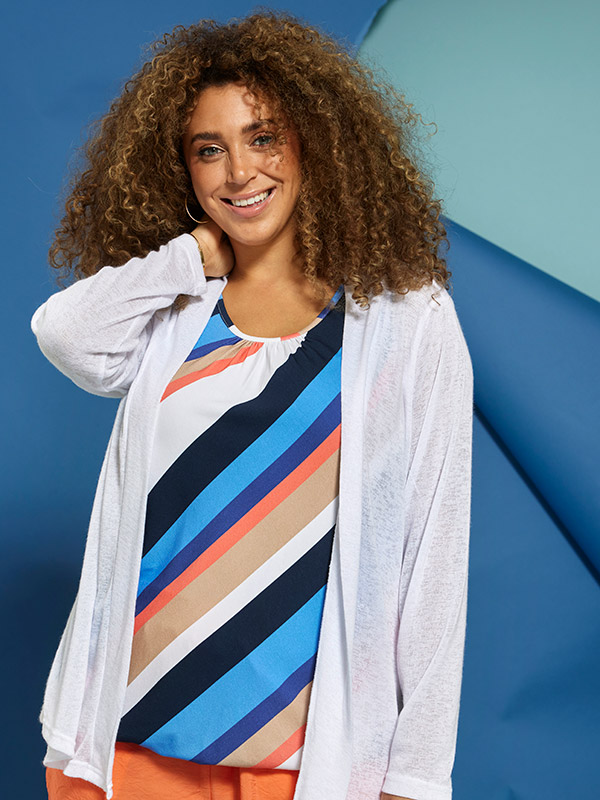 ZH-LILO - Plus Size Top fra Zhenzi