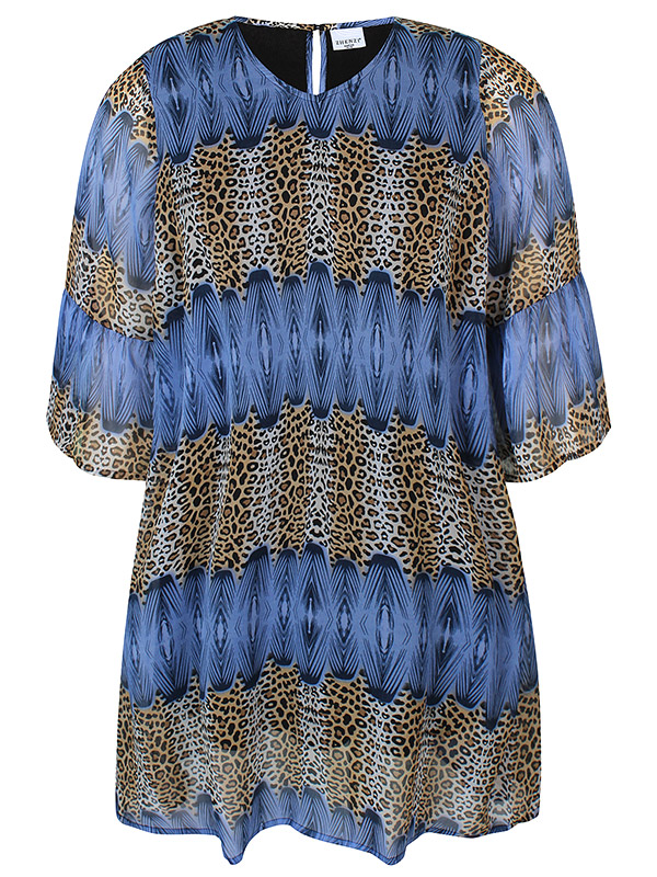 ZH-LILA - Plus Size Dress fra Zhenzi