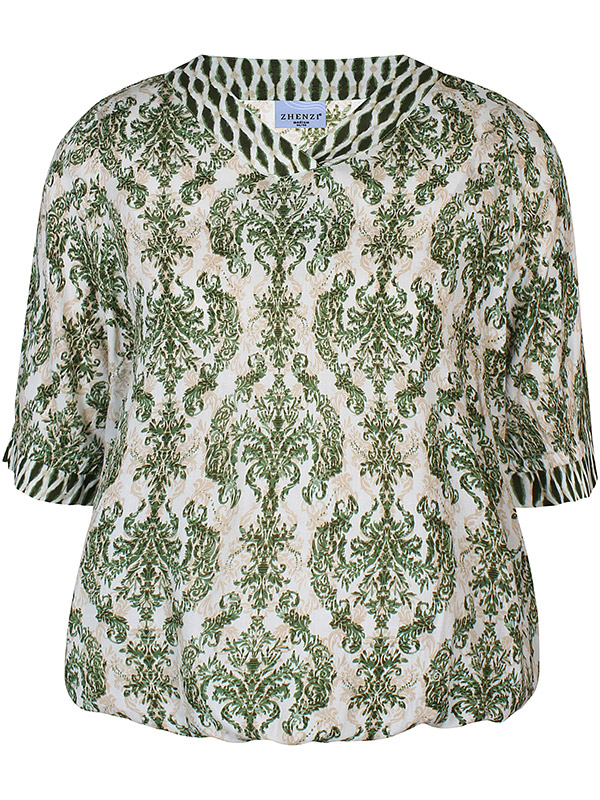 ZH-LUCY - Plus Size Blouse fra Zhenzi