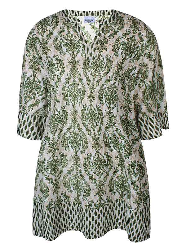 ZH-LUCY - Plus Size Dress fra Zhenzi