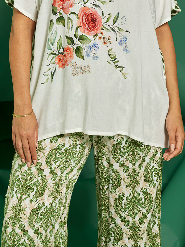 ZH-LUCY - Plus Size Pants fra Zhenzi