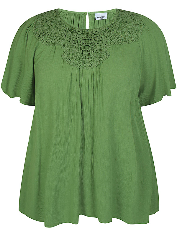 ZH-LUNA - Plus Size Blouse fra Zhenzi